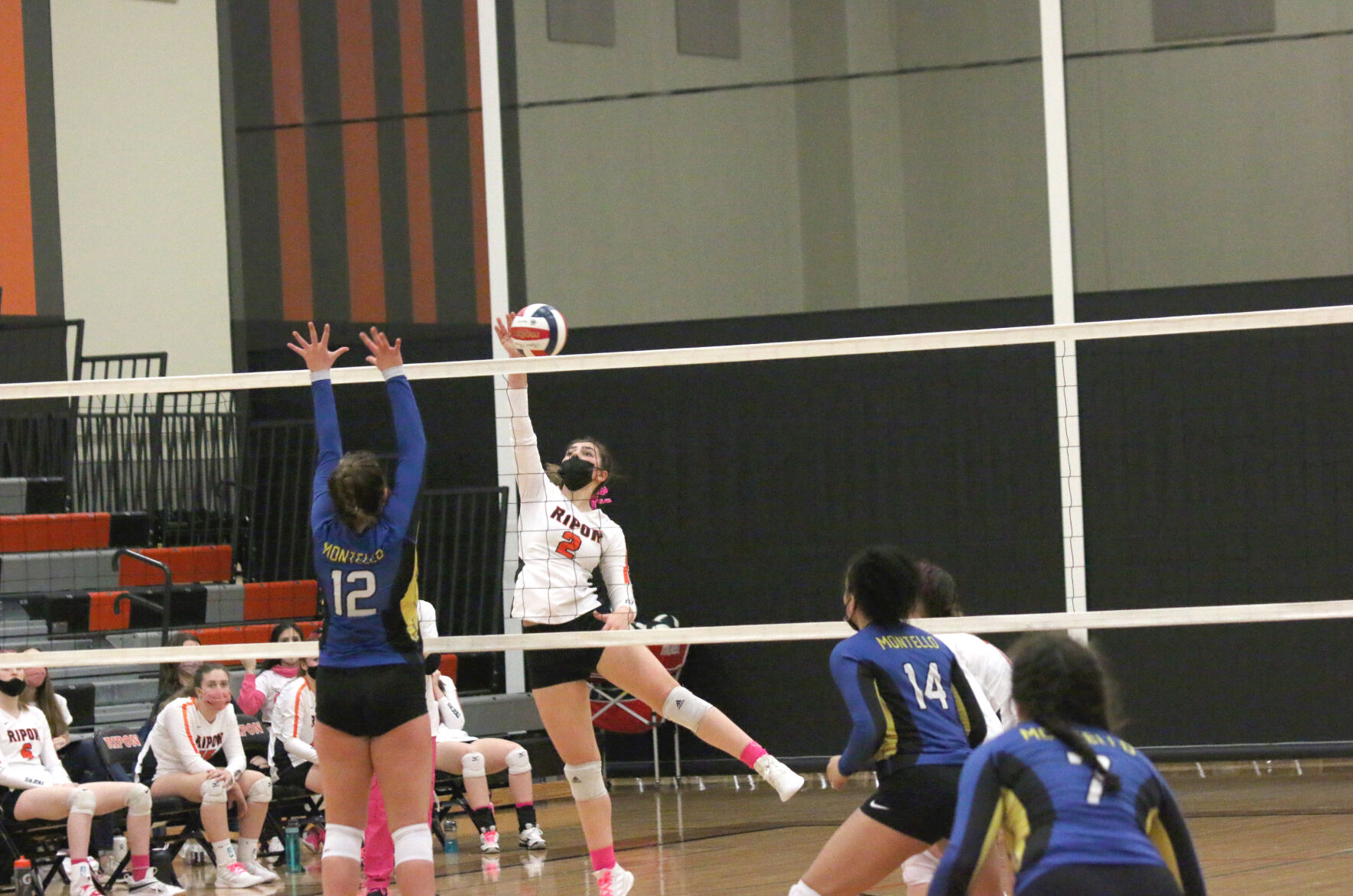 Ripon High School volleyball vs. Montello — March 29, 2021 (1).JPG
